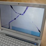 Потекла матрица на ноутбуке