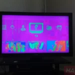 Искажение цвета на ЖК телевизоре