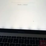 Засвет на матрице ноутбука