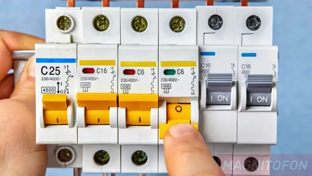 Выбивает автомат без нагрузки