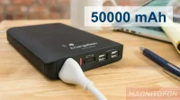 Сколько заряжается повербанк 50000 mAh