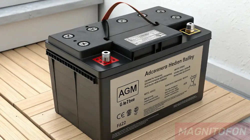 Таблица заряда AGM аккумулятора