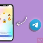 реакции в телеграм