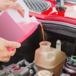 красный антифриз