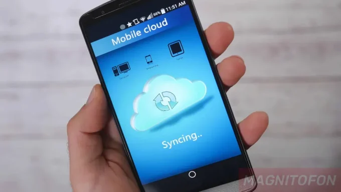 синхронизация в телефоне