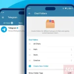 папки в Телеграм