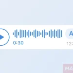 Как записать голосовое в Телеграм